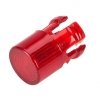 Fresnel lens 5mm reised red